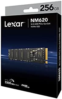 DESKTOP HARD DISK DRIVES, HARD DISK DRIVES, LAPTOP HARD DISK DRIVES, NVMES Lexar NM620 NVMe SSD 256GB up to 3300MB/s read, 1300MB/s write – LNM620X256G 0843367123148