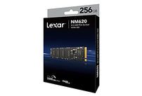 DESKTOP HARD DISK DRIVES, HARD DISK DRIVES, LAPTOP HARD DISK DRIVES, NVMES Lexar NM620 NVMe SSD 256GB up to 3300MB/s read, 1300MB/s write – LNM620X256G 0843367123148
