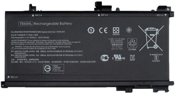 HP BATTERY, Laptop Batteries TE03XL Laptop Battery for HP 849910 850 TPN Q173 Pavilion 15 UHD TPN Q173 HSTNN UB7A 15 bc011TX 15
