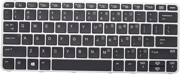 HP KEYBOARDS, LAPTOP KEYBOARDS Laptop replacement keyboard for HP EliteBook 820 G3 820 G4 828 G3 725 G3 725 G4