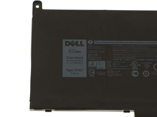 DELL BATTERY, Laptop Batteries Original 60WH F3YGT Battery for Dell Latitude 7280 7290 7380 7390 7480 7490 2X39G DM3WC KG7VF V4940 MYJ96 100% Original Laptop Battery