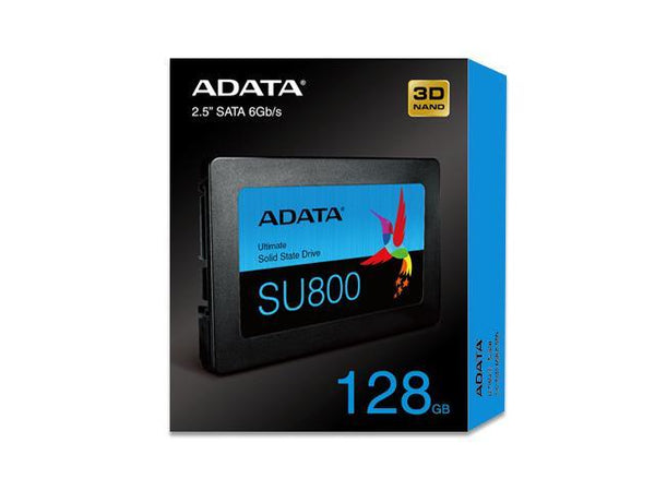 SSDS ADATA Ultimate SU800 2.5″ 128GB SATA III 3D NAND Internal Solid State Drive (SSD)