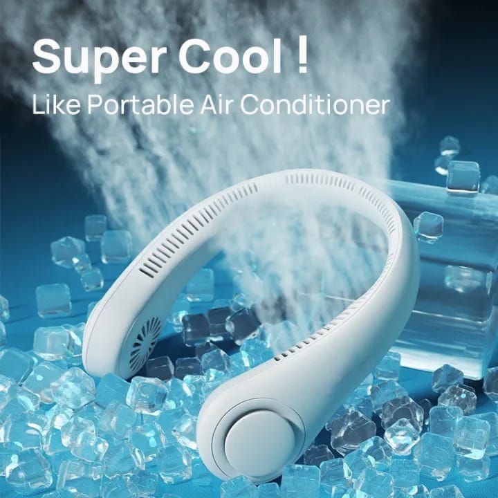 Arctic Air Freedom Portable Personal Air Cooler Arctic Wearable 3-Speed Neck Cooler.