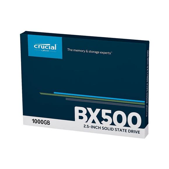 DESKTOP HARD DISK DRIVES, HARD DISK DRIVES, LAPTOP HARD DISK DRIVES, SSDS Crucial BX500 1TB 3D NAND SATA 2.5-Inch Internal SSD, up to 540 MB/s – CT1000BX500SSD1