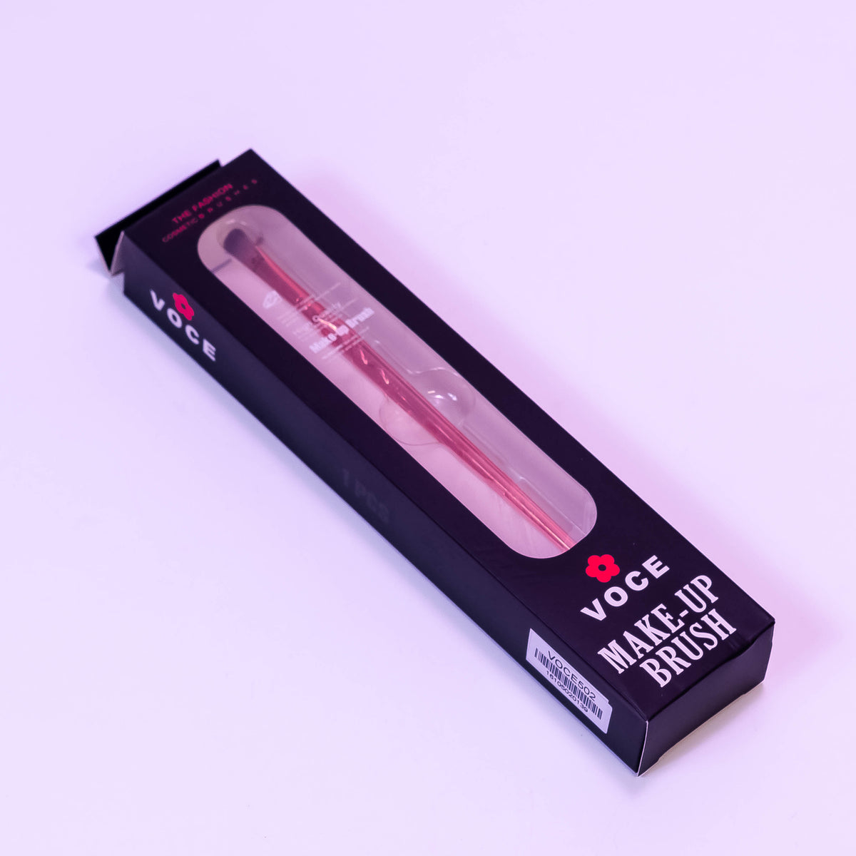 Zoni Stores Voce Finger Buffer Makeup Brush for seamless blending, shown with soft bristles and ergonomic design on a clean background.