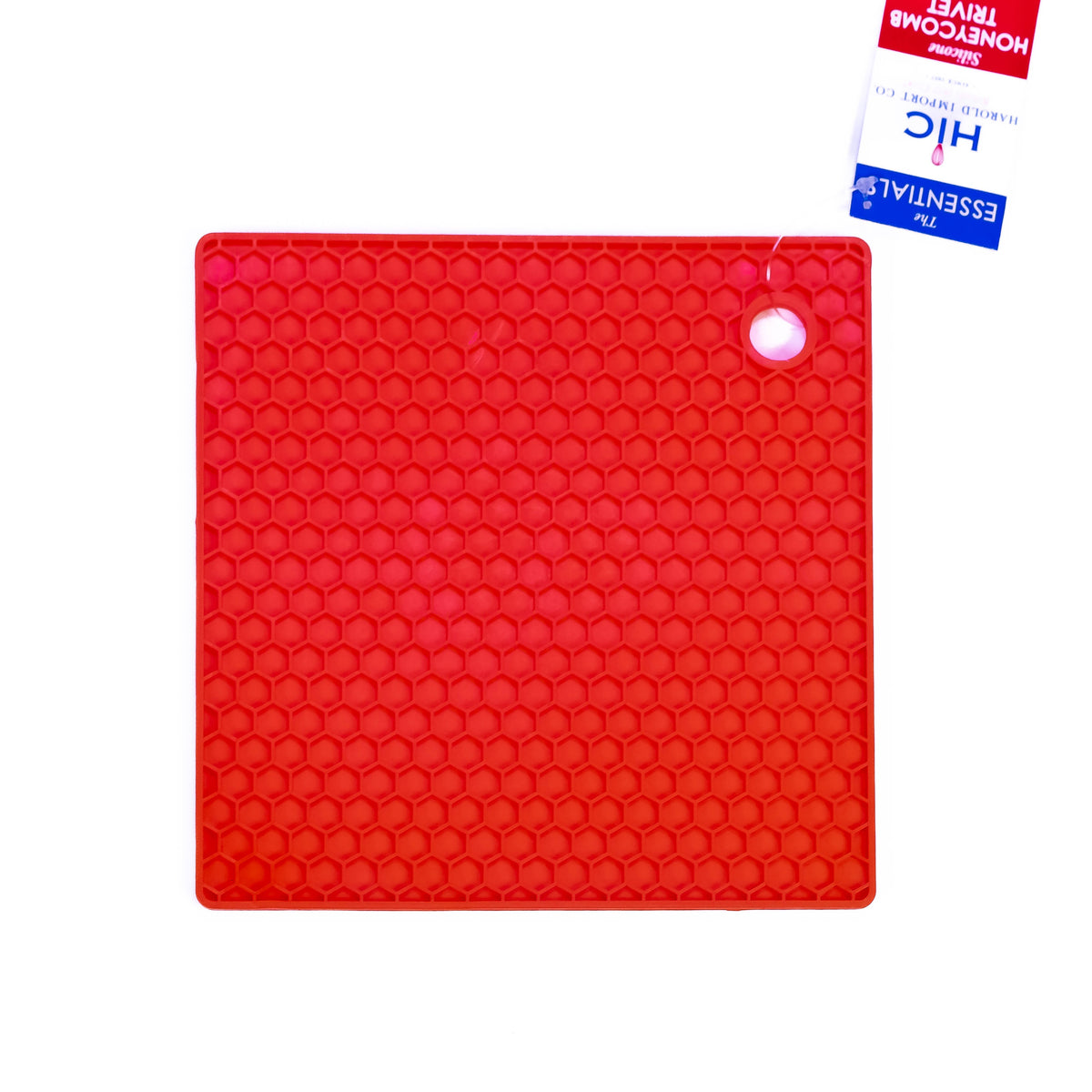 Zoni Stores Food Grade Silicone Trivets for kitchen, heat-resistant silicone trivets on white background