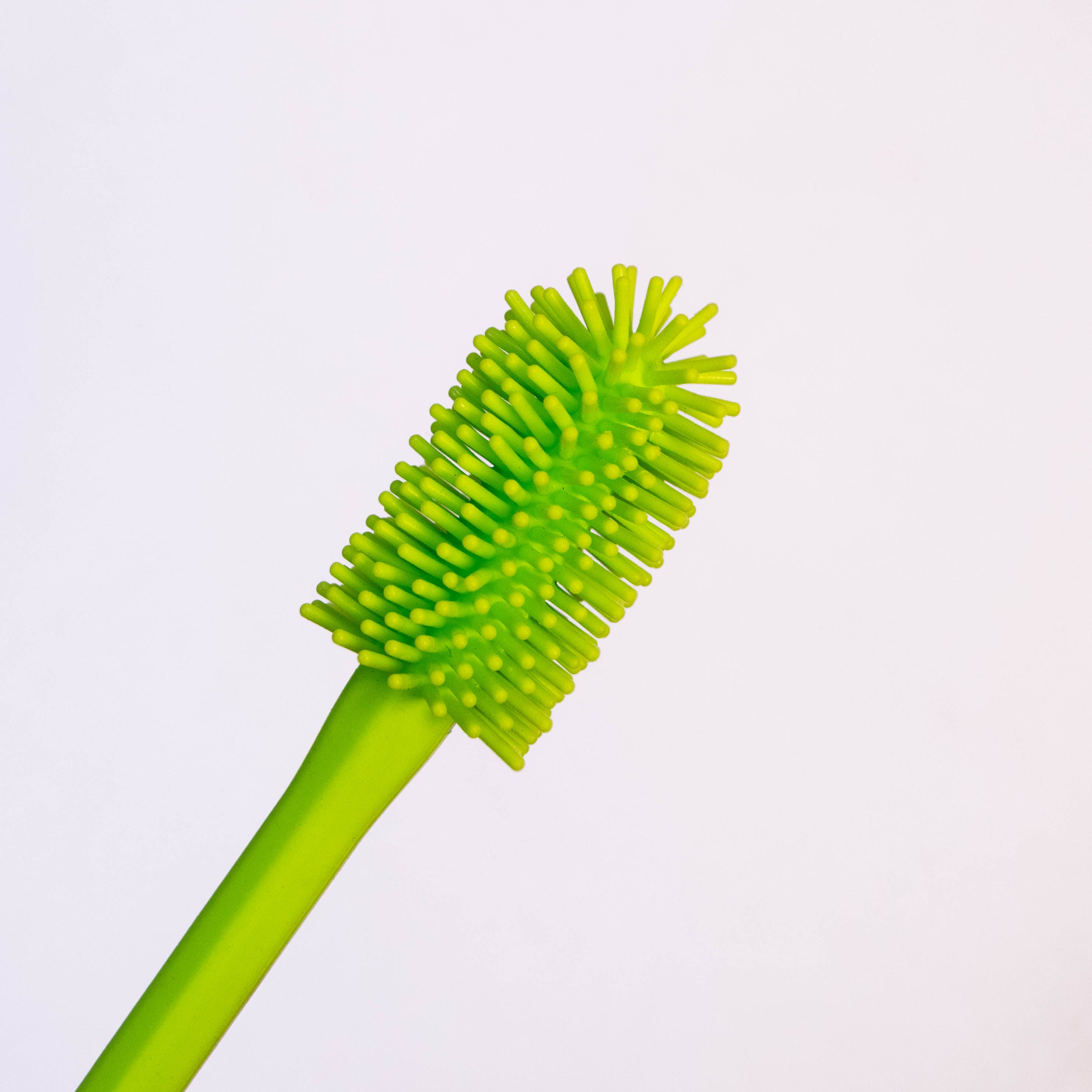 Bottle Cleaning Brush Long Handle Silicone Brush Cleaning Tool (Multi Color)