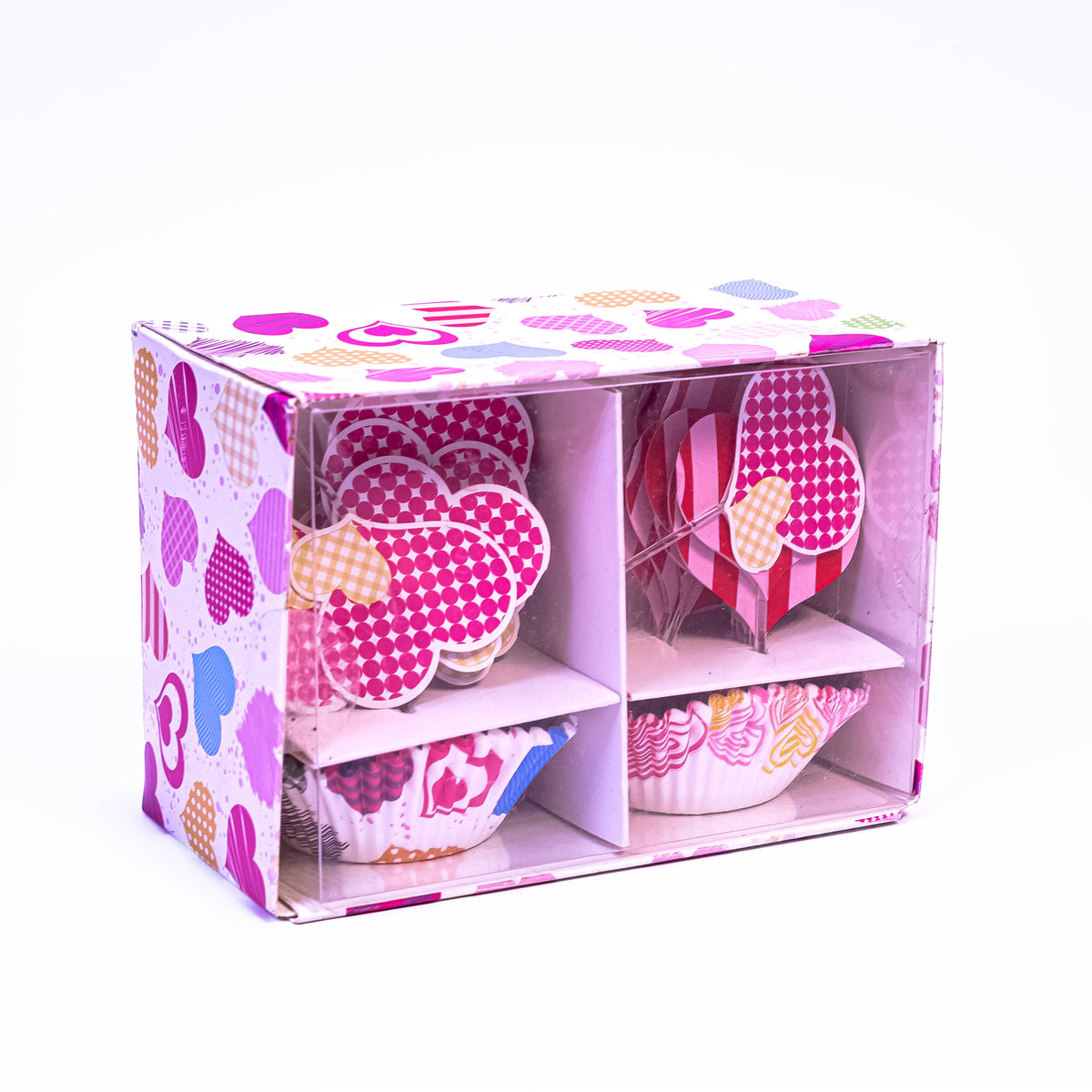 Zoni Stores cupcake disposable molding and decoration set for easy baking and decorating in kitchen accessories collection