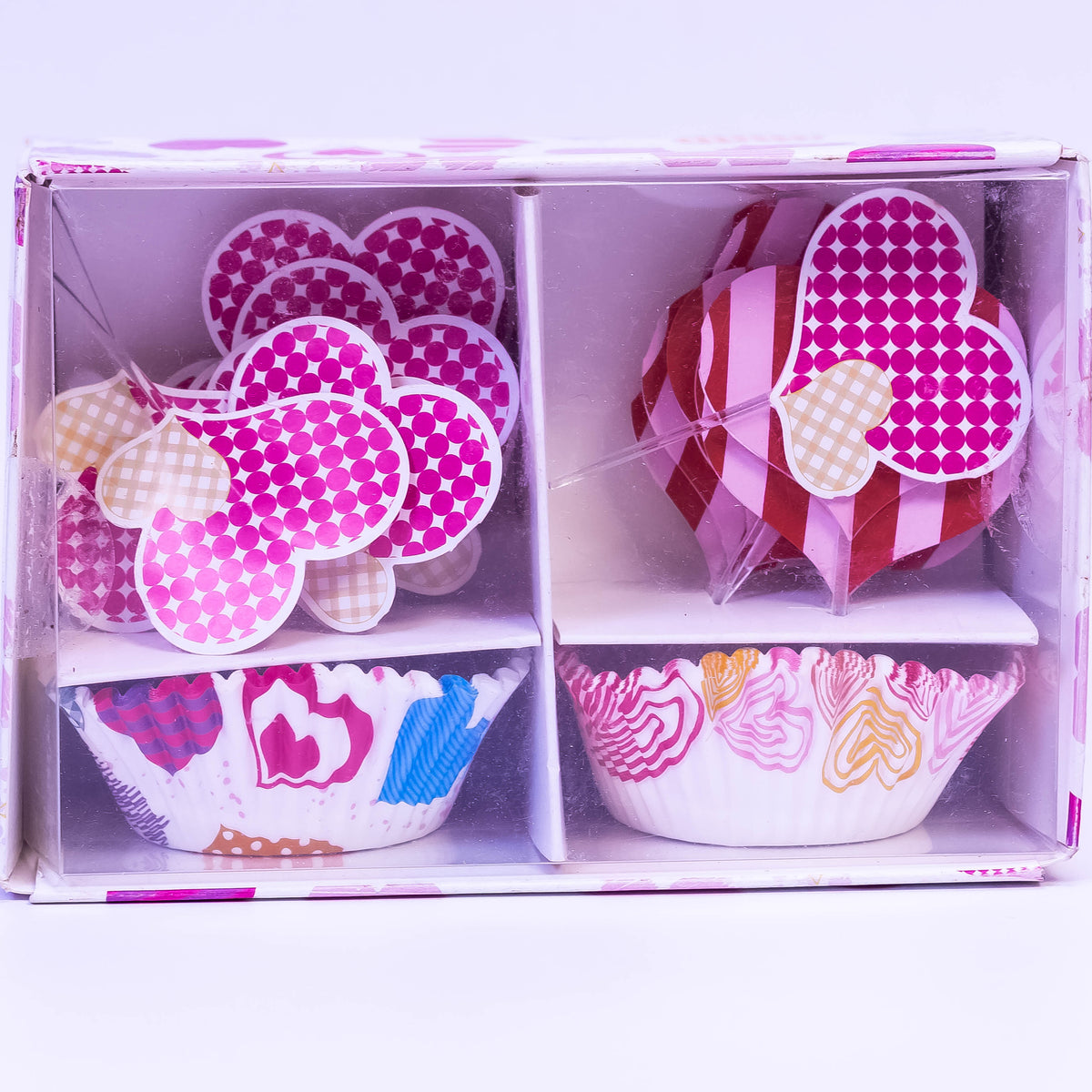 Zoni Stores cupcake disposable molding and decorating kit with pastry tips and tools for effortless cupcake decoration.