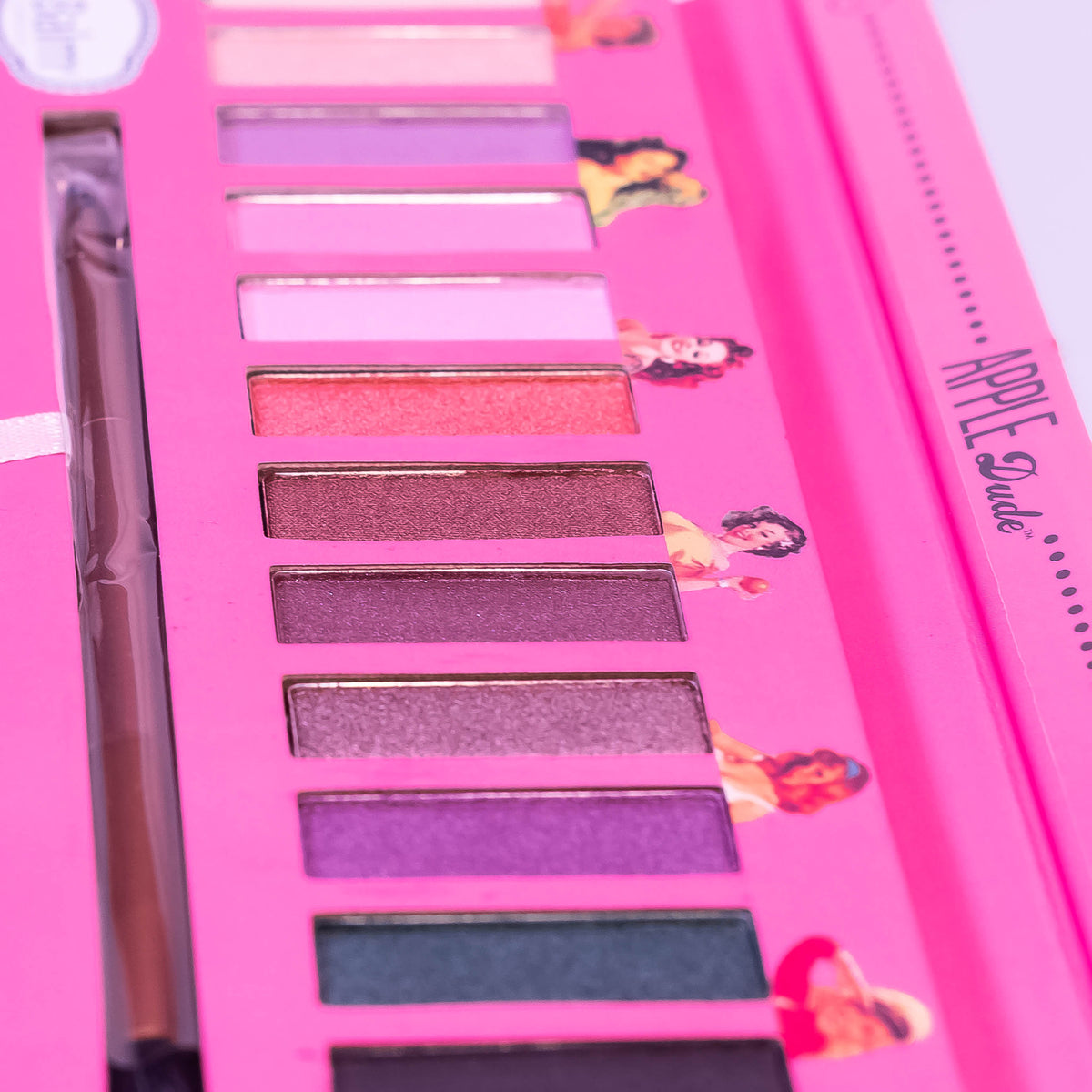 Zoni Stores The Balm Apple 7 Eye Shadow Palette with 12 colorful shades for creative eye makeup looks.