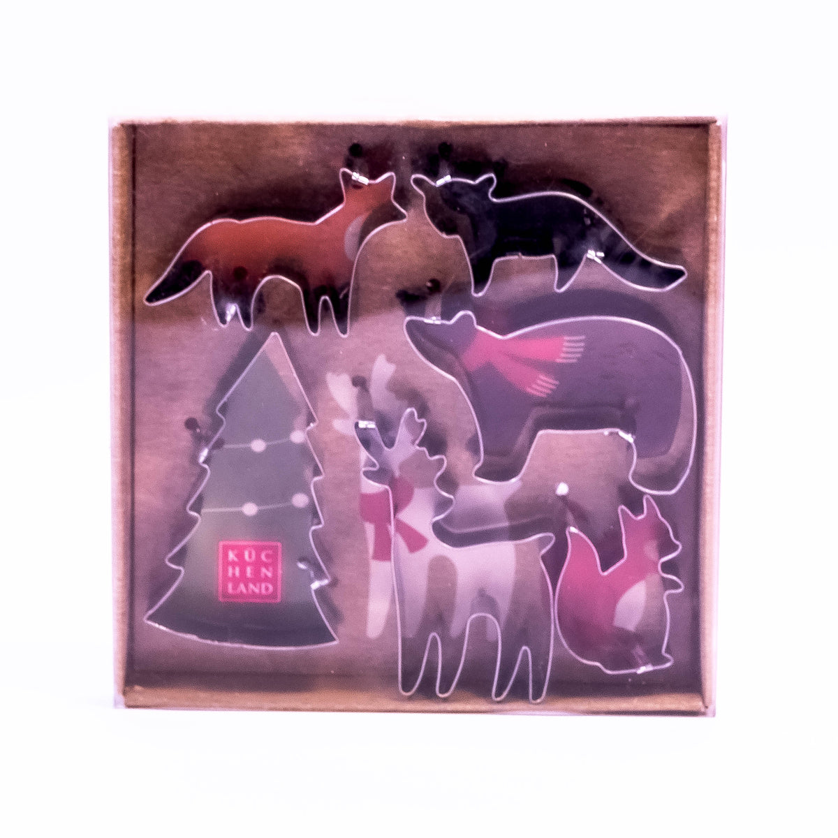 Multi-shape Zoni Stores cookie cutter set with various shapes, perfect for creative baking and fun cookie designs.