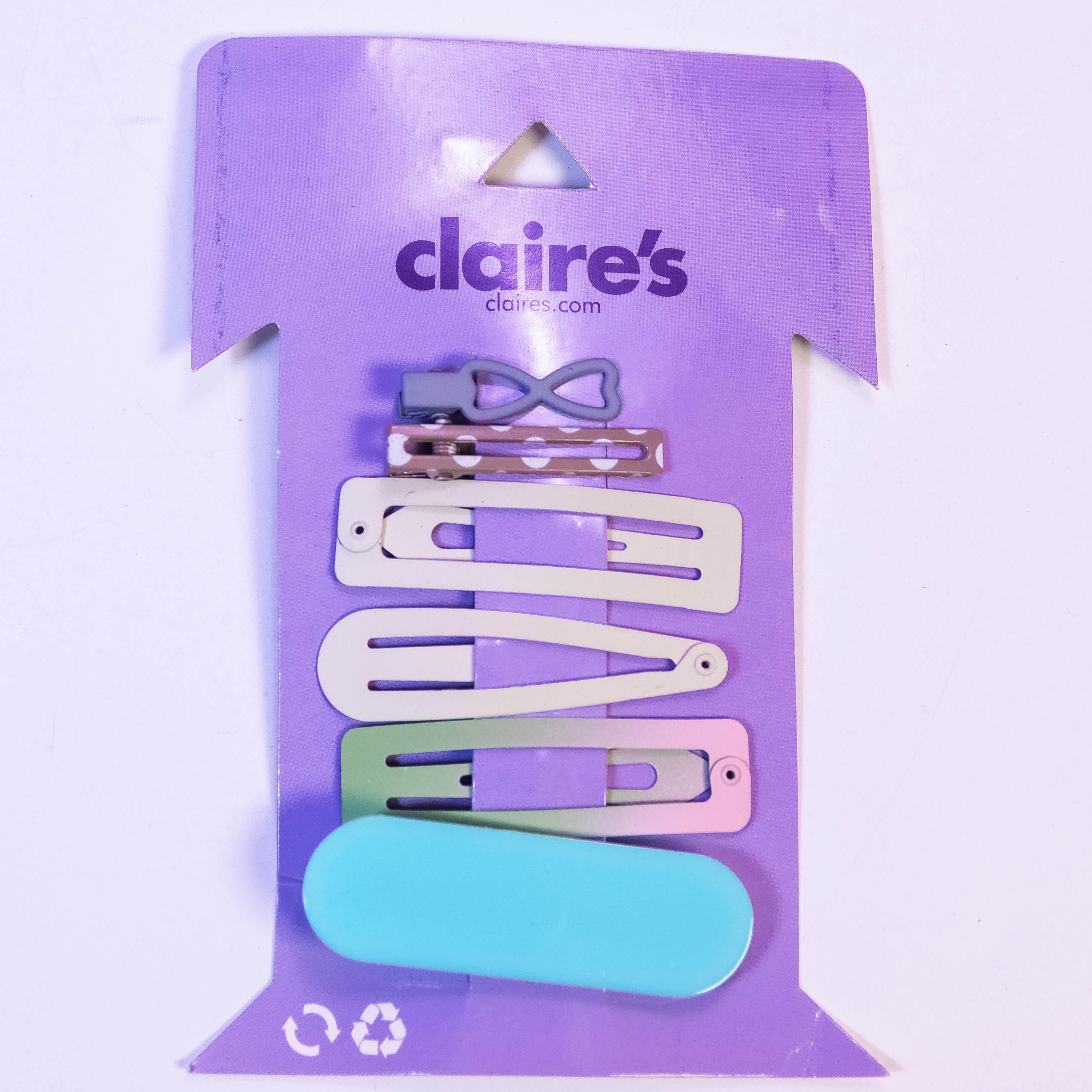 Stylish Metal-Coated Hair Pins Pack