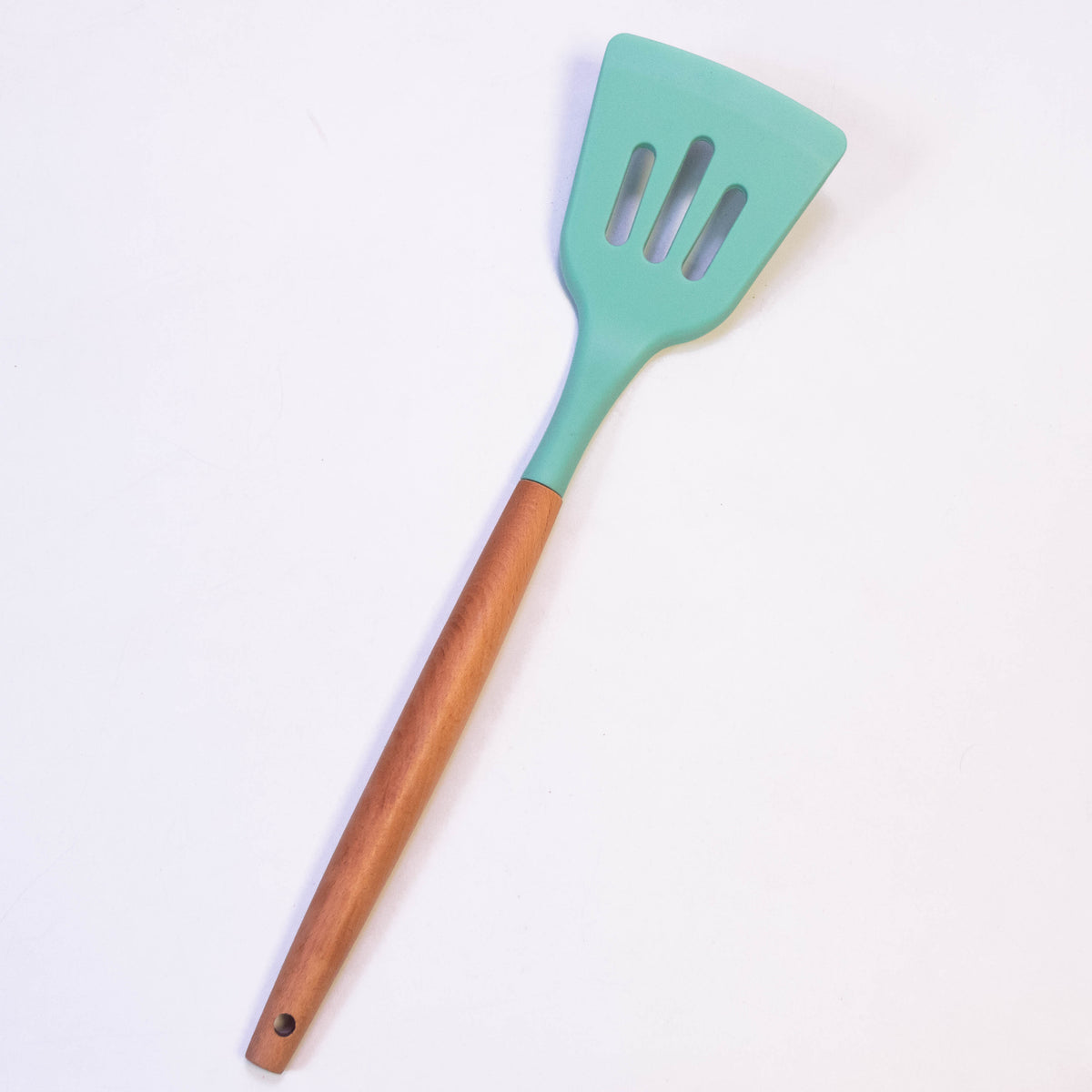 Woodtula Kitchen Silicone Slotted Turner