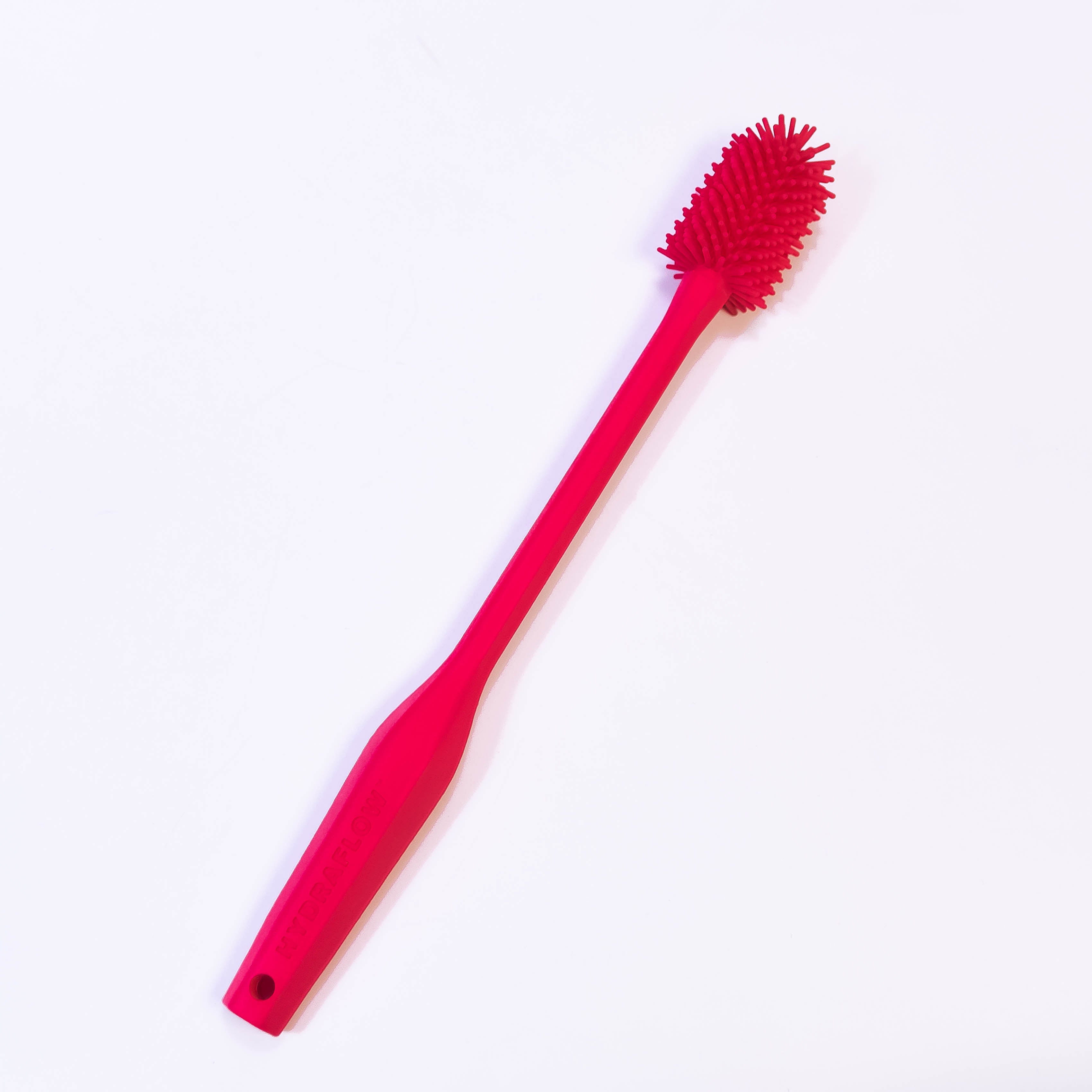 Bottle Cleaning Brush Long Handle Silicone Brush Cleaning Tool (Multi Color)