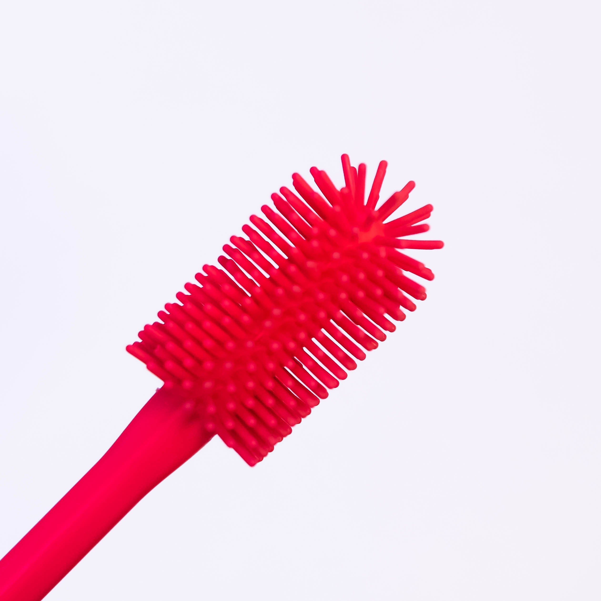 Bottle Cleaning Brush Long Handle Silicone Brush Cleaning Tool (Multi Color)