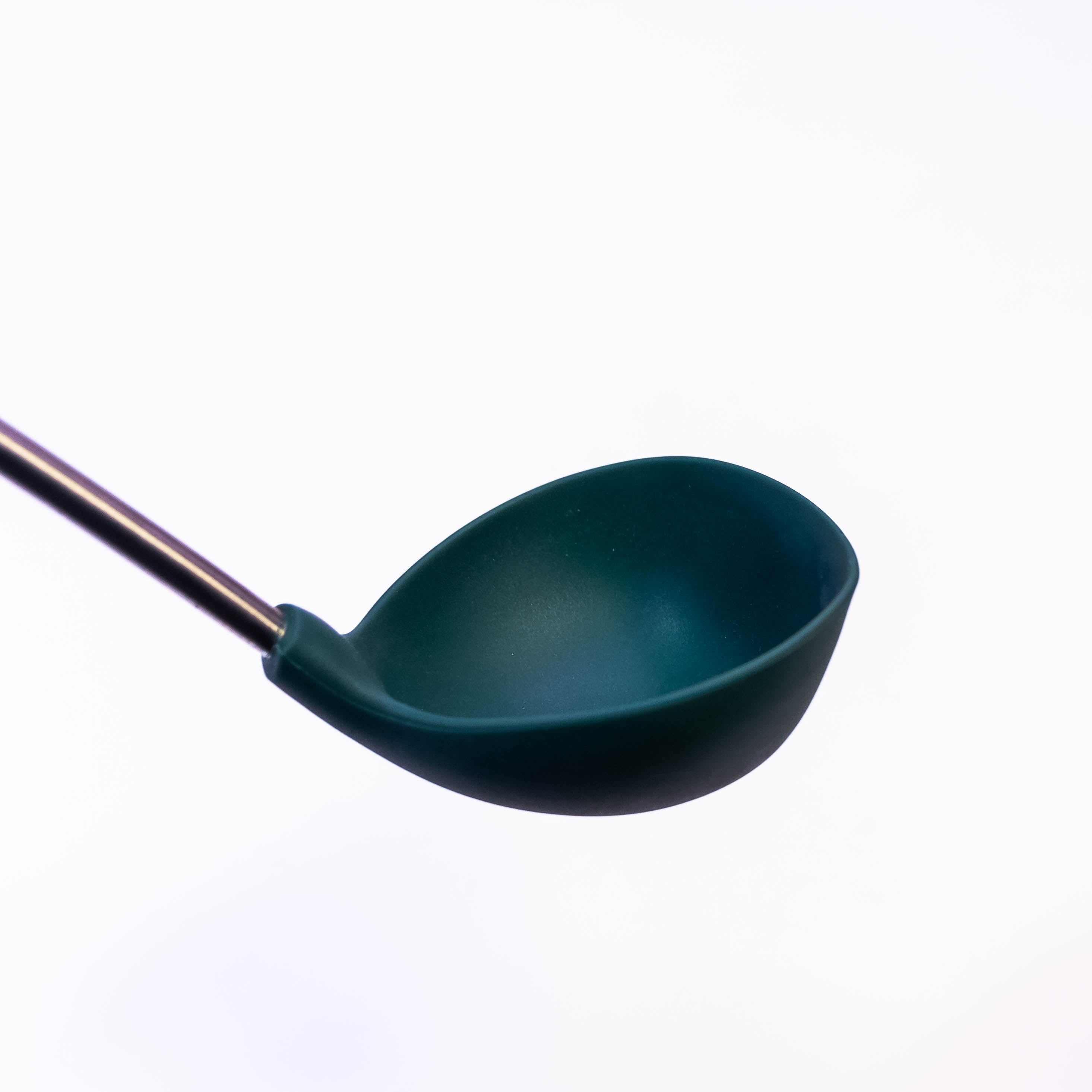 Silicone Non-Stick Soup Ladle - Heat Resistant Cooking Utensil