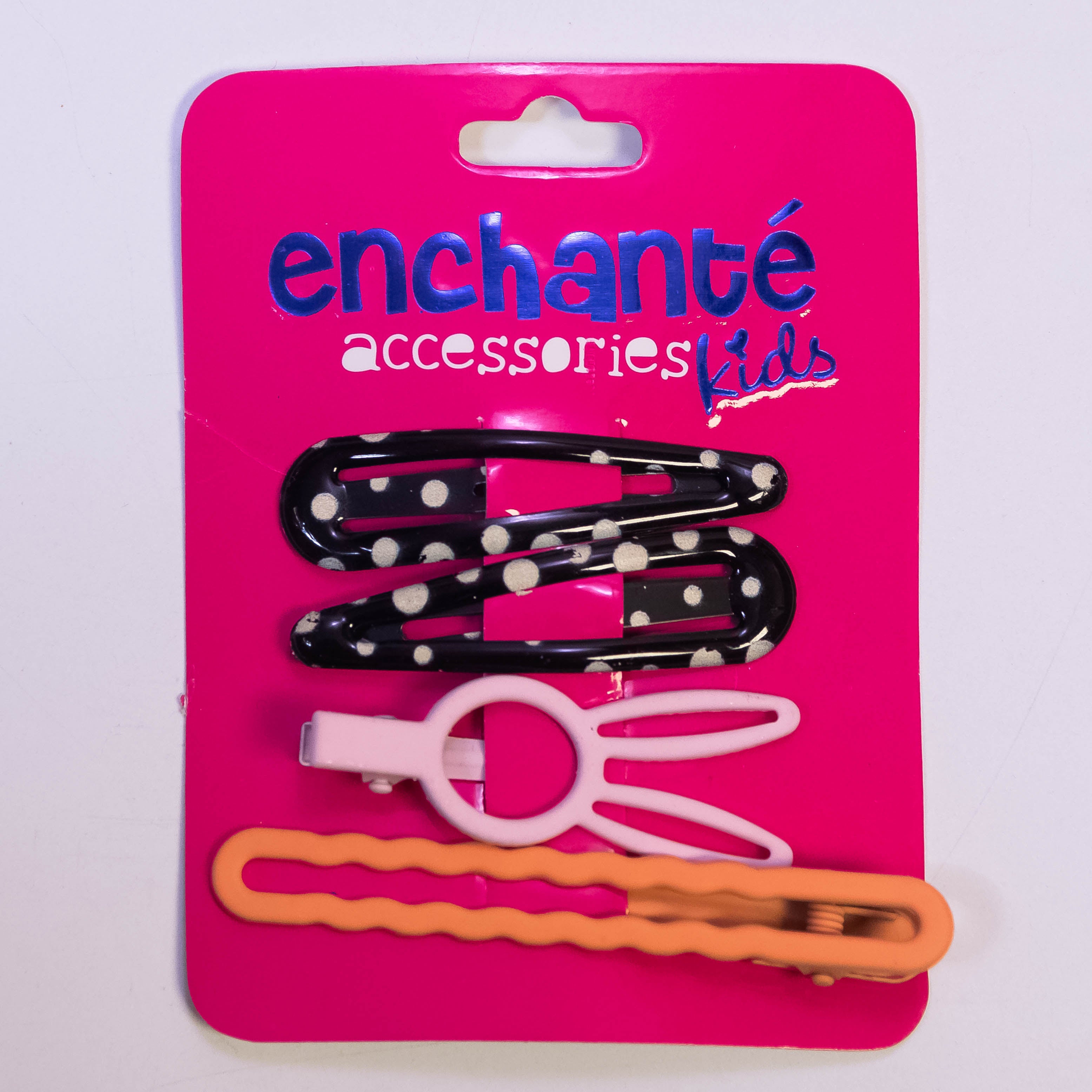 Whimsical Quartet: 4-Piece Metallic Hair Pins Set