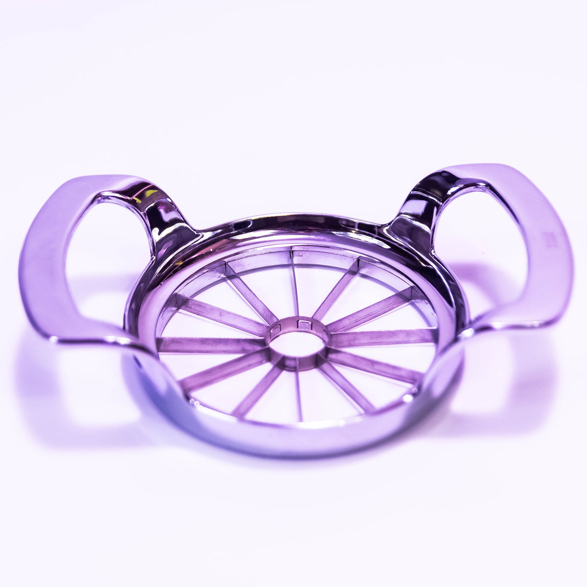 Stainless steel Apple Slicer by WestMark, designed for easy and even slicing of apples in kitchen accessories.