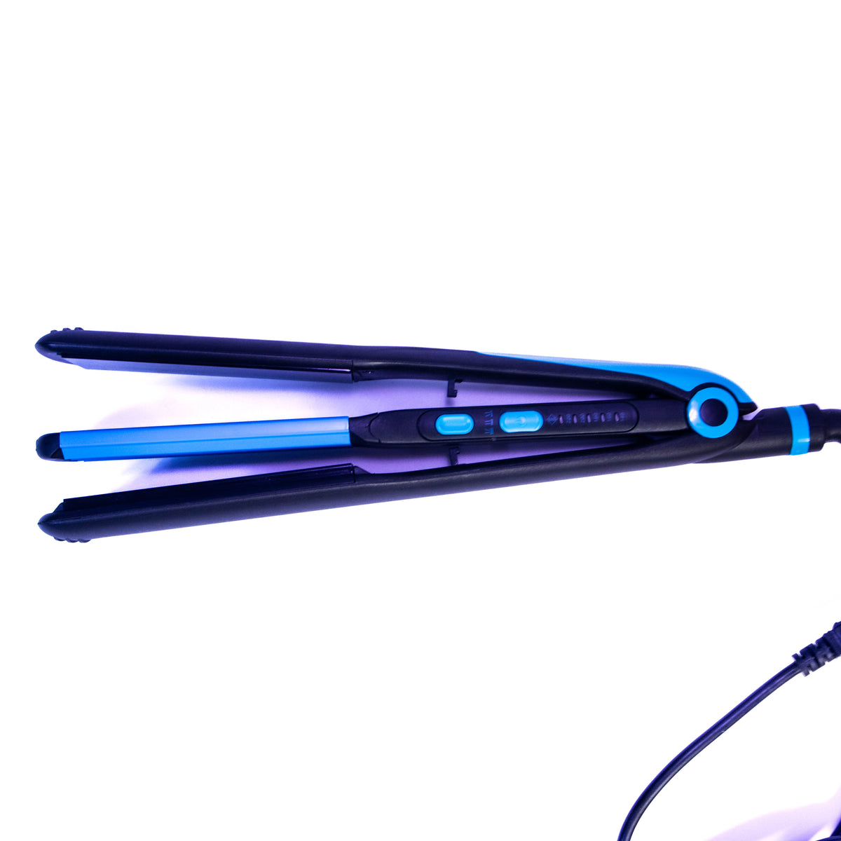 Zoni Stores StyleCraft Kemei KM-2209 electric hair straightener and waver crimp with ceramic plates and ergonomic handle.