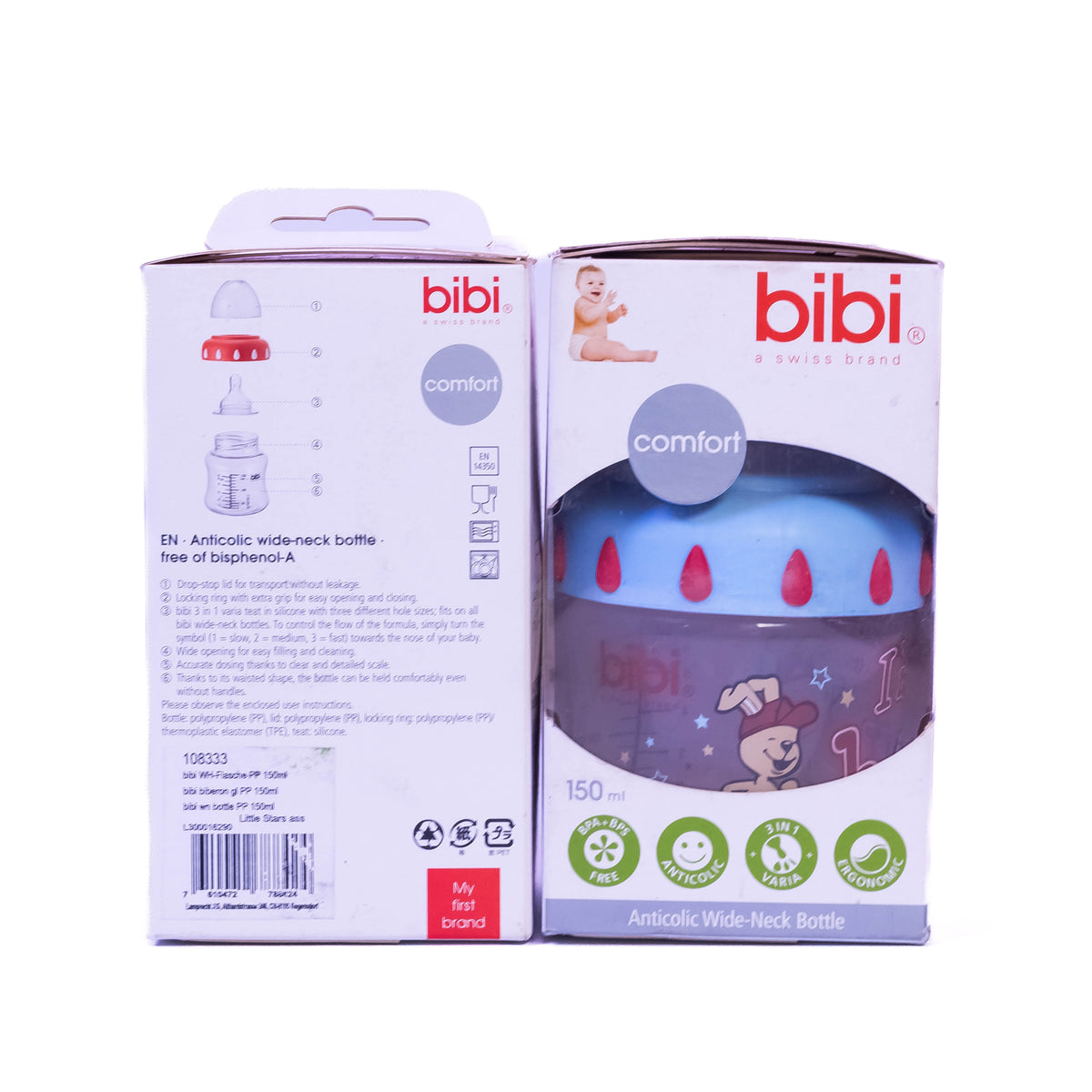 Zoni Stores TenderNurture BiBi Baby Feeder with soft silicone nipple and ergonomic design for safe, easy feeding.
