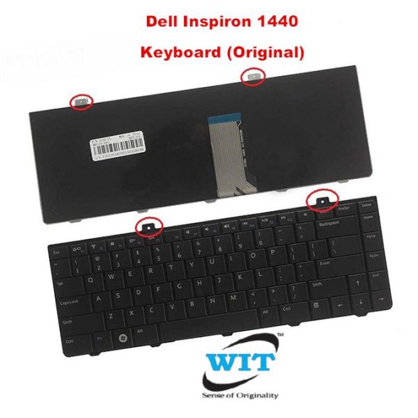 DELL KEYBOARD, LAPTOP KEYBOARDS Keyboard For Dell Inspiron 1440 1445 1320 PP42L P/N: 90.4BK07.S01 V100825CS V100825CS1 0C279N C279N NSK-DK001