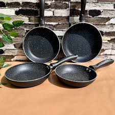 Granite texture non-stick pan for home cooking by Zoni Stores