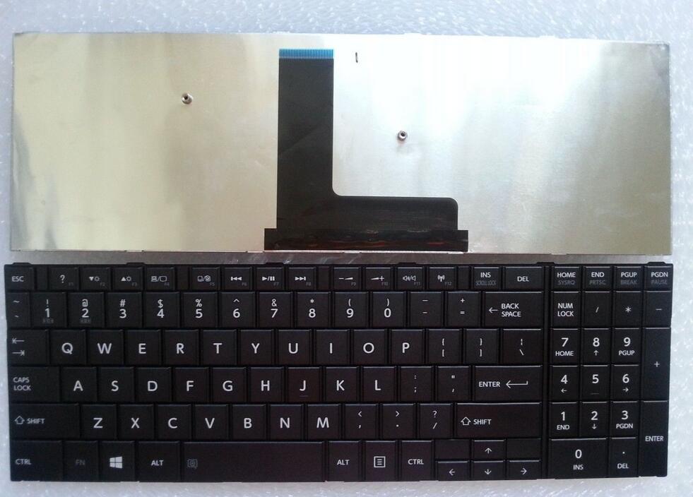 LAPTOP KEYBOARDS, TOSHIBA KEYBOARDS Keyboard For TOSHIBA C50-B C50D-B C55-B C55D-B C50A Internal Laptop Keyboard (Black)