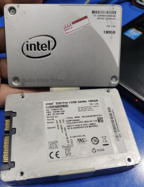 DESKTOP HARD DISK DRIVES, HARD DISK DRIVES, LAPTOP HARD DISK DRIVES, SSDS BRANDED SSD 180gb 2.5″ 6Gb/s SATA SSD Internal Solid State Drive BRANDED USED intel BRAND
