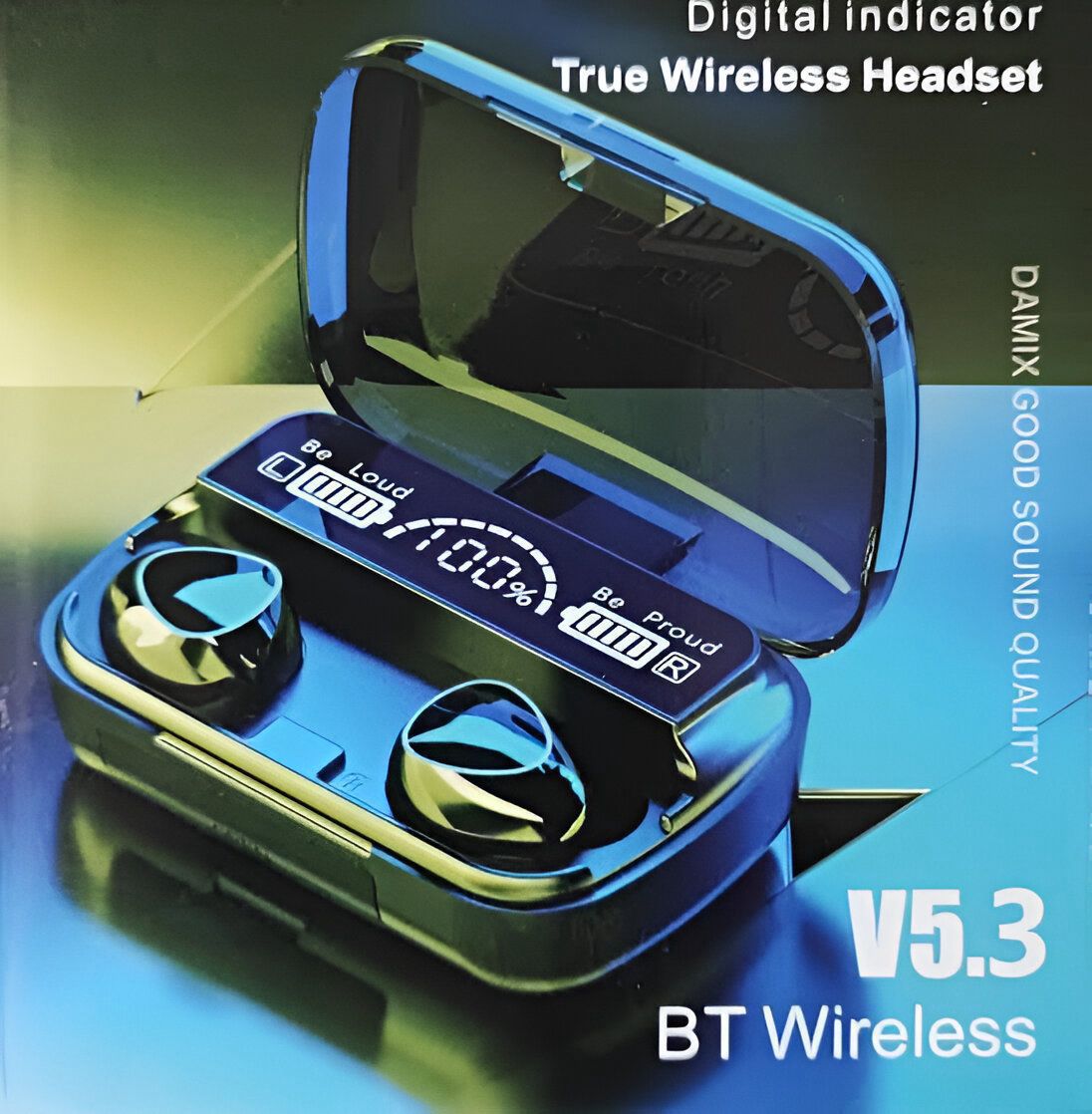 M10 Wireless Bluetooth EarBuds Damix v5.3.