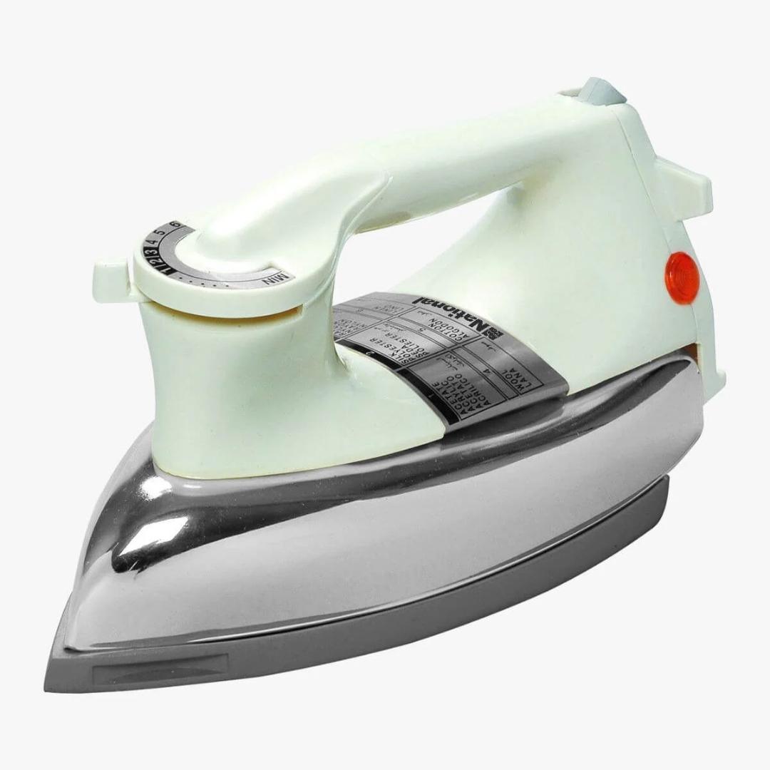 HTZ National HT-176 Deluxe Automatic Heavy Duty Dry Iron with Non-Stick Soleplate