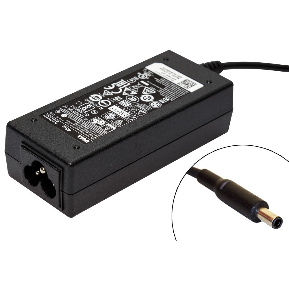 DELL, Laptop Chargers 19.5V 3.62A AC Adapter Laptop Charger 45W 65W Dell XPS ORIGINAL BRANDED USED