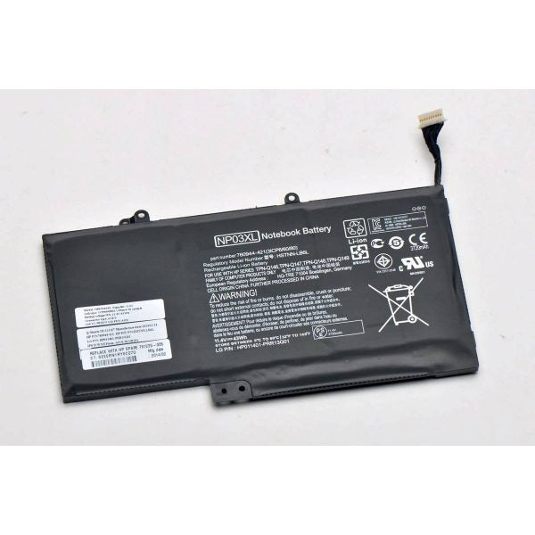 HP BATTERY, Laptop Batteries NP03XL Battery for HP Pavilion X360 13-A 15-U HSTNN-LB6L 760944-421 TPN-Q146