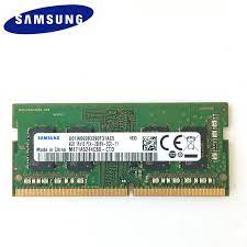 Zoni Stores 4GB DDR4 RAM module for laptops, 3200 MHz and 2666 MHz, used and compatible with multiple brands.