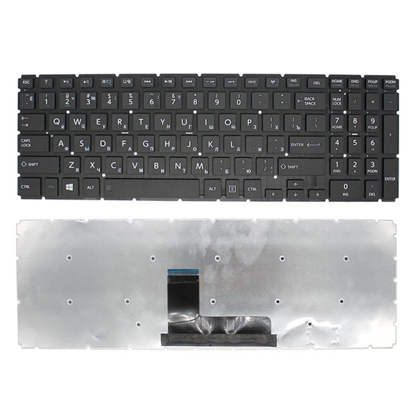 LAPTOP KEYBOARDS, TOSHIBA KEYBOARDS keyboard for Toshiba Satellite L50-B L55-B L55DT-B S50-B S55-B English Laptop Keyboard black