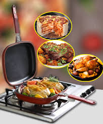 Buy Dessini Double Grill Pan 36 CM best price in Pakistan online kitchenware by zonistores