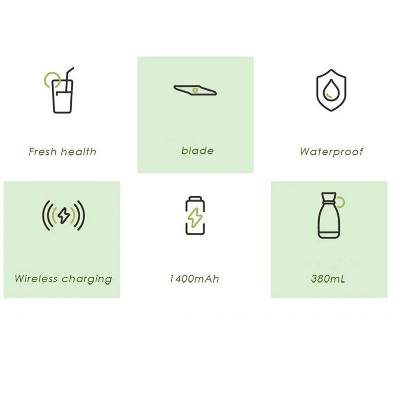 Multifunction Portable Mini Electric USB Juicer Blender: Blend Anytime, Anywhere