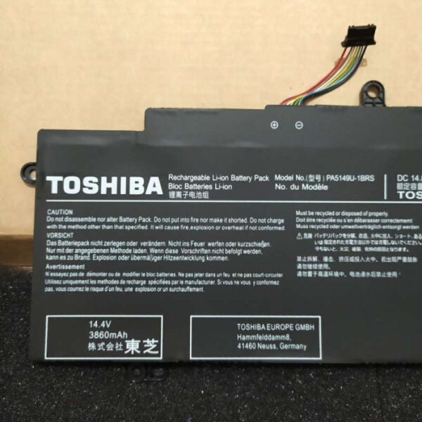 Laptop Batteries, TOSHIBA BATTERY ORIGINAL PA5149 Laptop Battery Toshiba Tecra Z40-A Z40-B Z40-C Z50 Z50-A PA5149U Z40T-C Z40-A-10X Z40T-B-10E Z40-A-16Q Z40-C-11P Z40T-A1410 Z50-A-11H Z50-A-0DU Z50-A-07Q 1588-5898 PA5149U-1BRS 41NP7/60/80 (14.4V 60Wh)