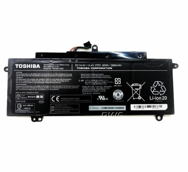 Laptop Batteries, TOSHIBA BATTERY ORIGINAL PA5149 Laptop Battery Toshiba Tecra Z40-A Z40-B Z40-C Z50 Z50-A PA5149U Z40T-C Z40-A-10X Z40T-B-10E Z40-A-16Q Z40-C-11P Z40T-A1410 Z50-A-11H Z50-A-0DU Z50-A-07Q 1588-5898 PA5149U-1BRS 41NP7/60/80 (14.4V 60Wh)