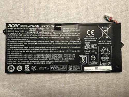ACER BATTERY, Laptop Batteries Original AP13J3K Laptop Battery for Acer Chromebook C720 C720P C740 AP13J4K ZU12029-13020