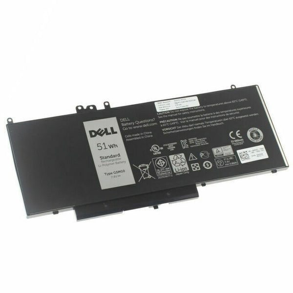 DELL BATTERY, Laptop Batteries original G5M10 Dell Latitude E5250 E5425 E5450 E5470 E5525 E5550 8V5GX R9XM9 WYJC2 1KY05-SIKER 51Wh 4 Cell Battery