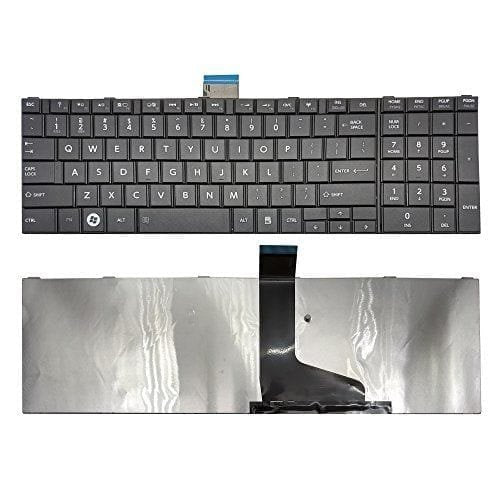 LAPTOP KEYBOARDS, TOSHIBA KEYBOARDS keyboard for TOSHIBA SATELLITE C850 C850D C855 C855D L850 L850D L855 L855D L870 L870D US Black laptop keyboard