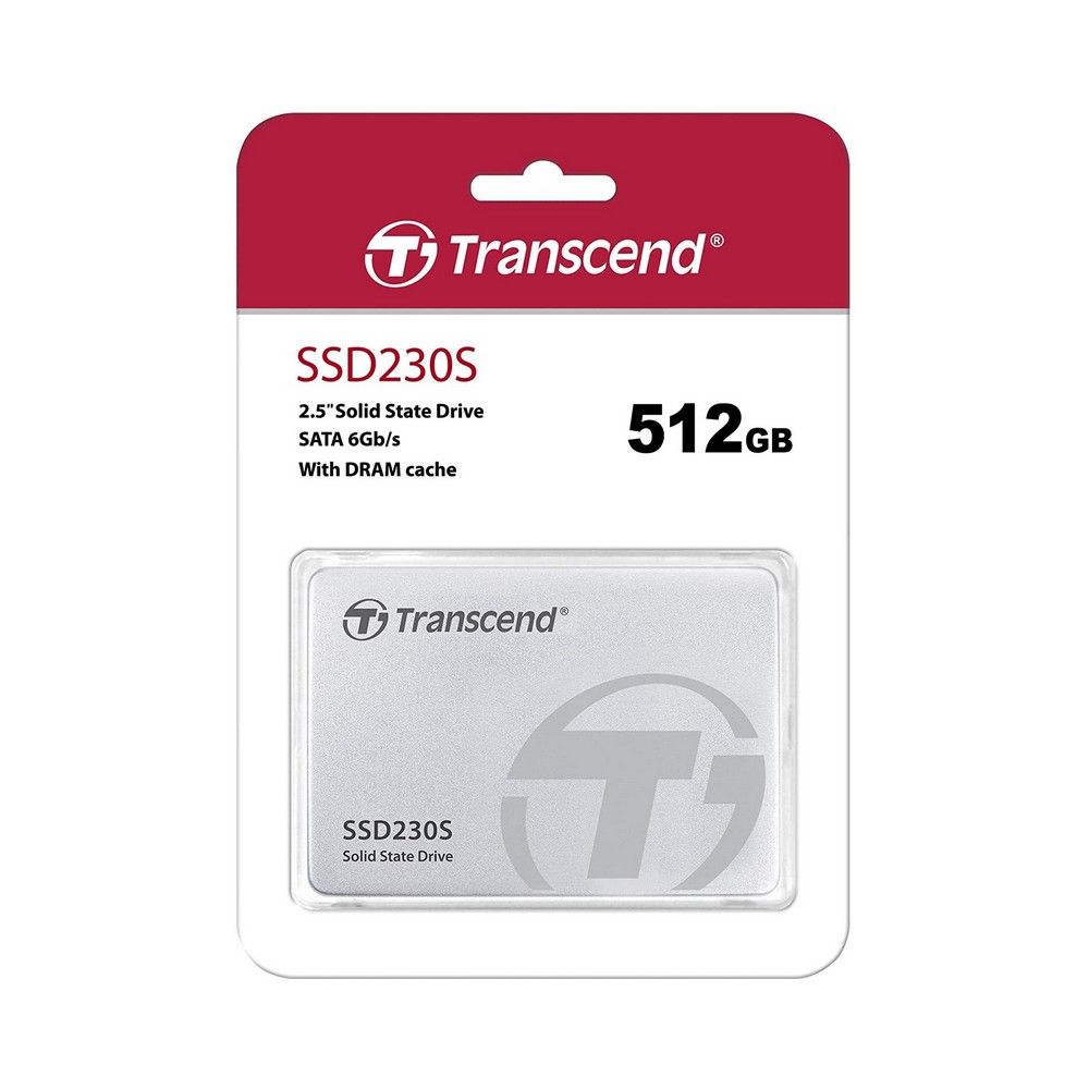 DESKTOP HARD DISK DRIVES, HARD DISK DRIVES, LAPTOP HARD DISK DRIVES, SSDS Transcend 512GB SATA III 6Gb/s SSD230S 2.5” Solid State Drive TS512GSSD230S,Silver