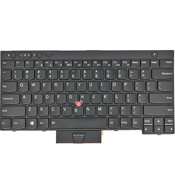 LAPTOP KEYBOARDS, LENOVO KEYBOARDS Keyboard for Lenovo Thinkpad T430 T430i T430S X230 X230i T530 T530i W530 L430 L530 Teclado 04X1203 04Y0567