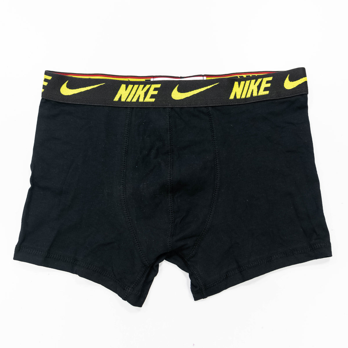 Set of three Zoni Stores branded Nike boxer briefs featuring comfortable elastic waistbands and classic Nike logo designs.