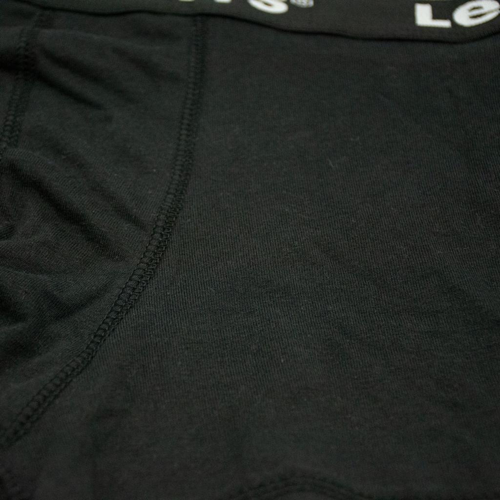 Pack of three Zoni Stores branded Levi's boxer briefs in various colors, featuring comfortable elastic waistbands and logo details.
