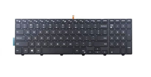 DELL KEYBOARD, LAPTOP KEYBOARDS Dell Inspiron 15 3541 3542 3543 3551 3558 3559 5000 5542 5545 5547 5548 5551 5555 5552 5557 5558 5559 and 17 5000 Backlit Keyboard (with Frame)