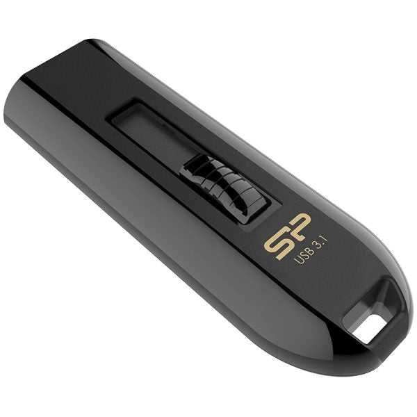 SILICON POWER, USB DRIVES Silicon Power 64GB Flash Drive Blaze B21 USB 3.1 High Performance Black (SP064GBUF3B21V1K)