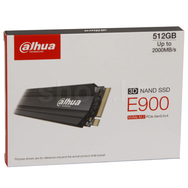 DAHUA, HARD DISK DRIVES, NVMES 512GB NVME SSD E900 NVMe M.2 Solid State Drive
