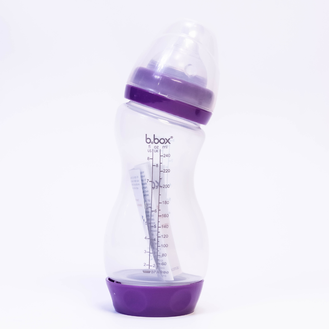 B.Box Baby Bottle + Dry Formula Dispenser: Convenient Feeding, Safe & BPA-Free