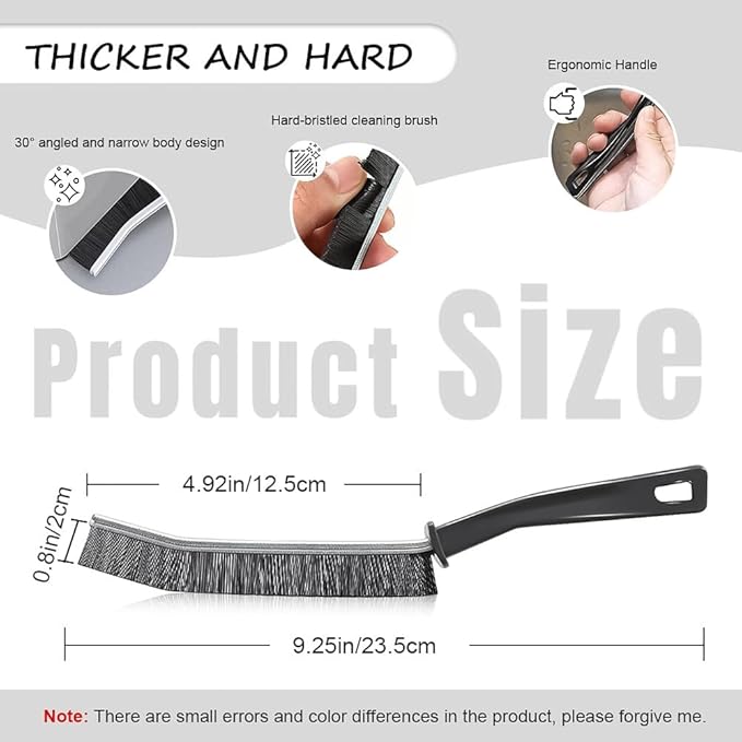 2PCs Bristle Gap Cleaning Brush.